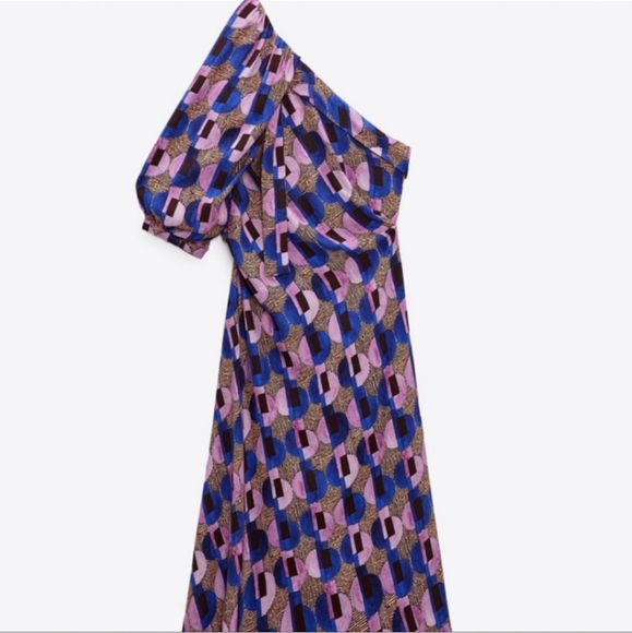 ZARA LIMITED EDITIONASYMMETRIC DRESS - Picture 6 of 12